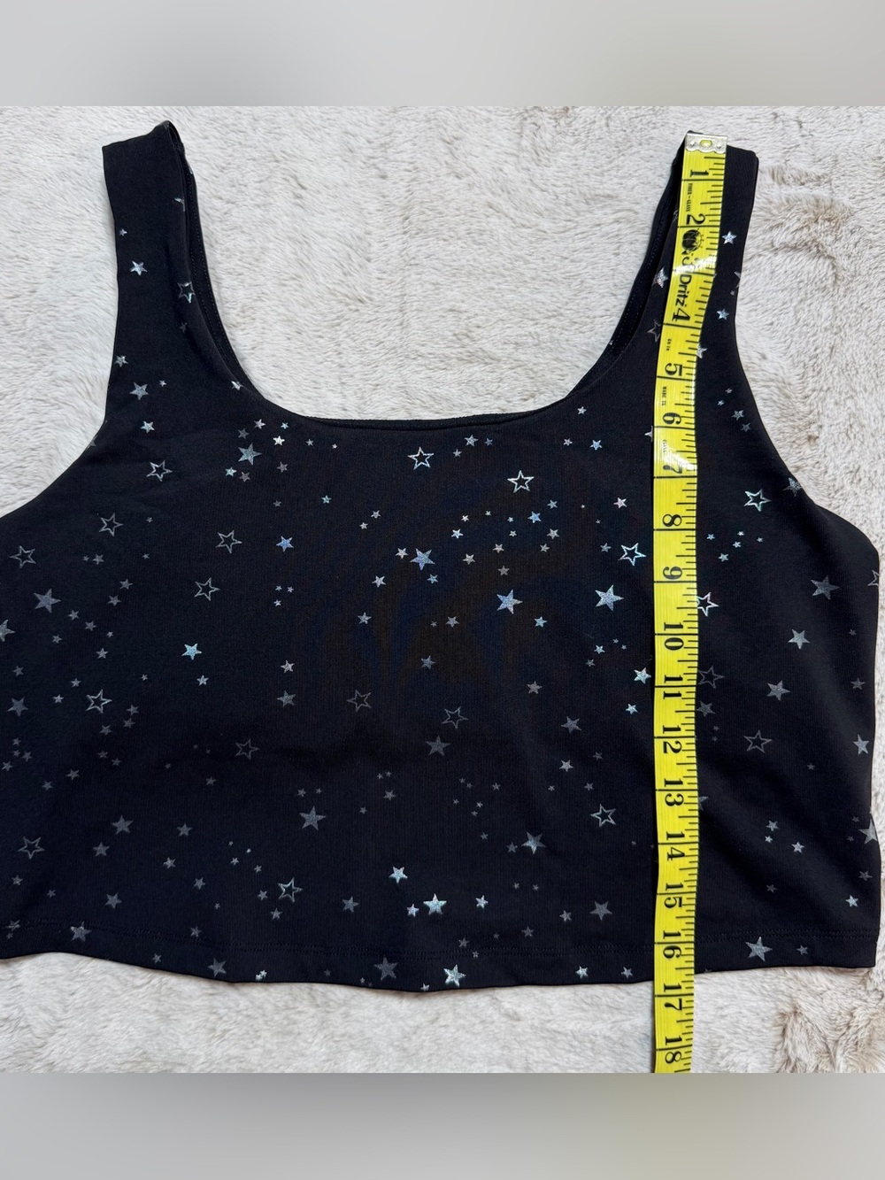 Beyond Yoga Black Star-Print Sports Bra and Leggings Set 1X - Picture 11 of 12